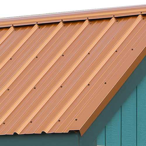 Regency pre-cut metal roof