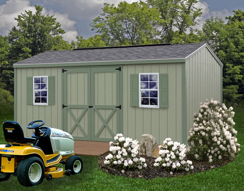 Cypress 10x16 shed kit