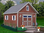 Outdoor Storage Shed Kit